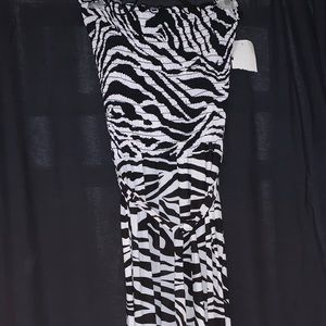 Zebra Print Jumpsuit